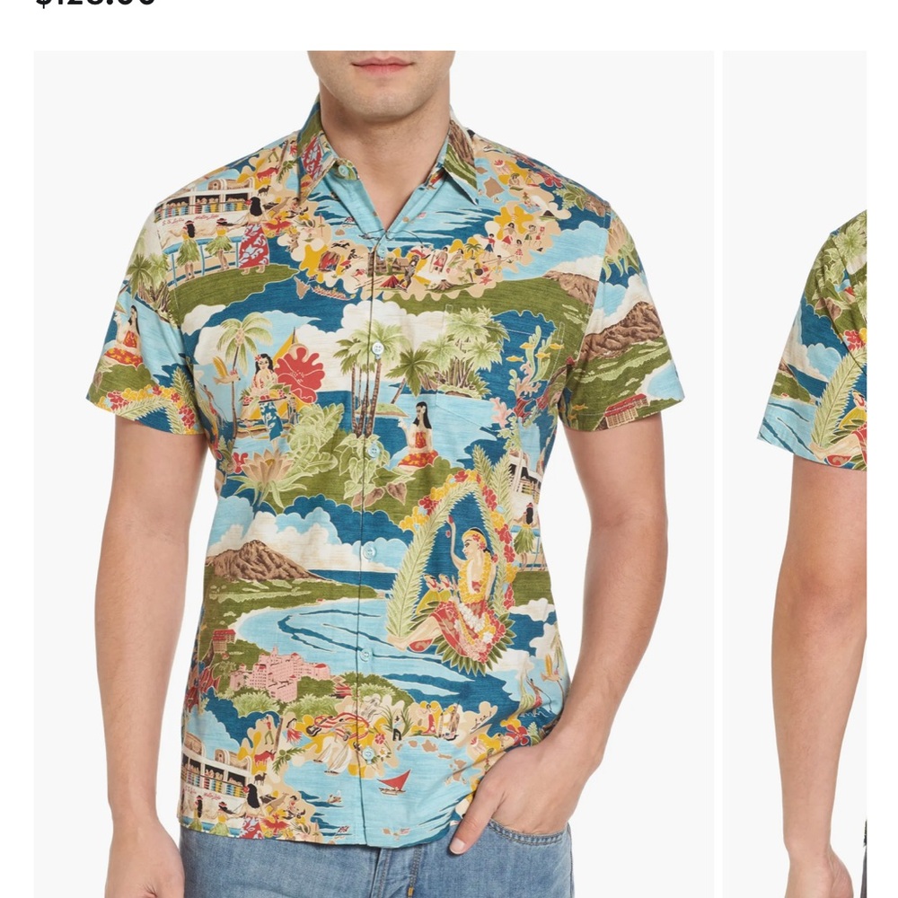 Tori Richard Boat Day Aloha Sport Shirt Size 2XL - Picture 6 of 6